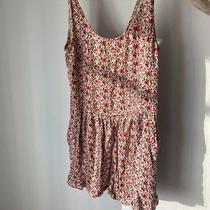 H&M Floral Romper Size 8 US (preowned)